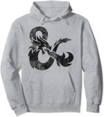 DND Distressed Ampersand Logo Pullover Hoodie
