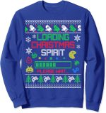 Christmas Gaming - Loading Christmas Spirit for Gamer Ugly Sweatshirt